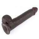 Murzyńskie dildo z dwuwarstwowego materiału 23 cm Lovetoy