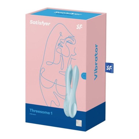 Wibrator wielofunkcyjny Satisfyer Threesome 1 blue Satisfyer