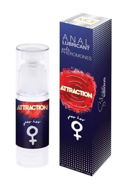 ANAL LUBRICANT WITH PHEROMONES ATTRACTION FOR HER 50 ML Attraction