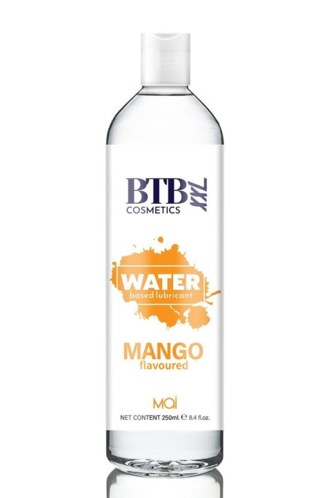 BTB WATER BASED FLAVORED MANGO LUBRICANT 250ML BTB Cosmetics