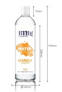 BTB WATER BASED FLAVORED MANGO LUBRICANT 250ML BTB Cosmetics