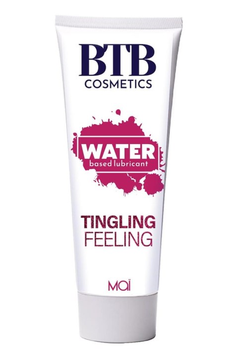 BTB WATER BASED TINGLING EFFECT LUBRICANT 100ML BTB Cosmetics