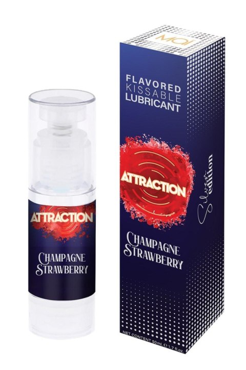 LUBRICANT ATTRACTION CHAMPAGNE STRAWBERRY 50 ML Attraction