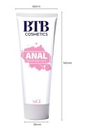 Lubrykant analny na bazie wody komfort seksu100 ML BTB Cosmetics