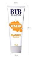 Smakowy lubrykant na bazie wody sweet mango 100 ml BTB Cosmetics