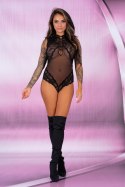 Body ze stójką prześwitujące Corsetti Sagen L/XL LivCo Corsetti Fashion