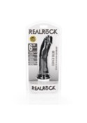 Curved Realistic Dildo with Suction Cup - 6""/ 15,5 cm RealRock