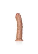 Duże realistyczne żylaste dildo przyssawka 25 cm RealRock