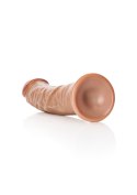 Duże realistyczne żylaste dildo przyssawka 25 cm RealRock