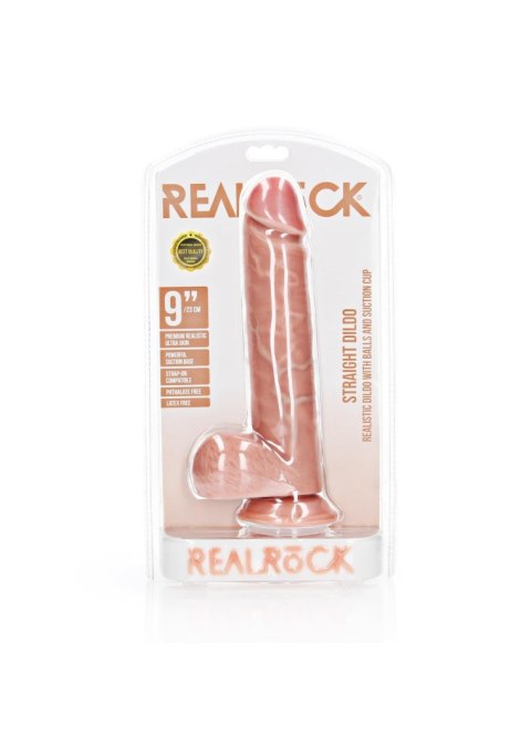 Duży żylasty penis dildo z mocnaą przyssawką 25 cm RealRock