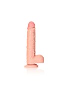 Duży żylasty penis dildo z mocnaą przyssawką 25 cm RealRock