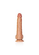 Miękkie duże żylaste dildo z mocną przyssawką 34cm RealRock