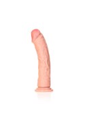 Silikonowe duże dildo z mocną przyssawką 25 cm RealRock