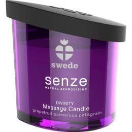 Swede - Senze Divinity Massage Candle Grapefruit Palmarosa Petitgrain Swede