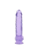 Wodoodporne dildo z przyssawką i jądrami 25,4 cm RealRock