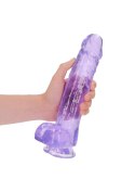 Wodoodporne dildo z przyssawką i jądrami 25,4 cm RealRock