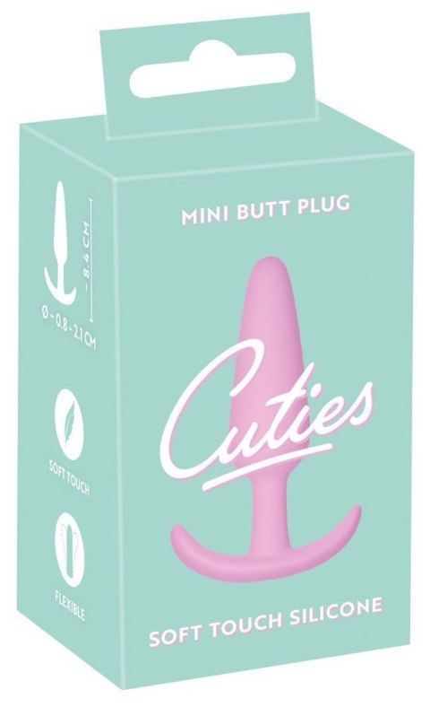 Plug analny stożkowy mini dla początkujących Cuties