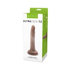 Realistyczny silikonowy penis z przyssawką 19 cm Me You Us