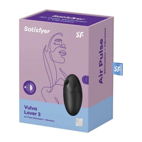 Stymulator łechtaczki Satisfyer Vulva Lover3 black Satisfyer