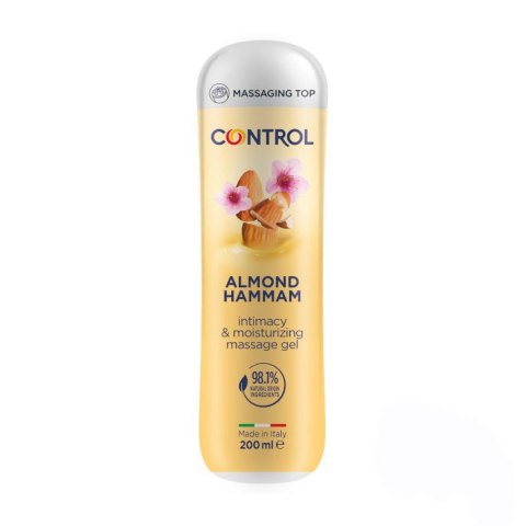 Żel 2w1 intymny do masażu aromat migdałowy 200 ml Control