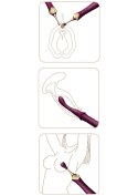 Bess Pin Point Vibrator Purple