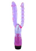 Double Penetrating Vibrator Transparent