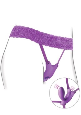 G-Spot Butterfly Strap-On Purple