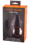 Power Beads Anal Play Black