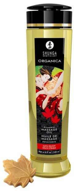 Massage Oil Organica MAPLE DELIGHT Shunga