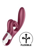 Wibrator króliczek Satisfyer Touch Me bordowy Satisfyer