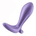 Fioletowy korek analny aplikacja USB Satisfyer