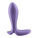 Fioletowy korek analny aplikacja USB Satisfyer