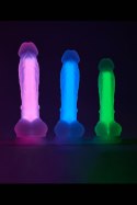 Dildo realistyczny penis świecący w ciemności 19cm Dream Toys