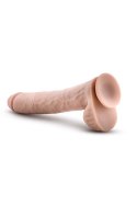 Duże dildo naturalne długie grube mega penis 36cm Blush