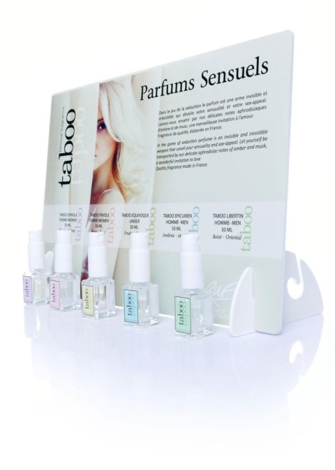 Feromony-DISPLAY TABOO + 5 TESTERS Ruf