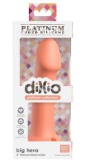 Gładkie realistyczne dildo sztuczny penis sex 17cm Dillio Platinum