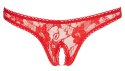 Lace String red L Cottelli LINGERIE