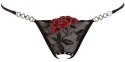 String Rose crotchless M/L Cottelli LINGERIE