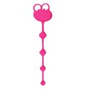 10"" Silicone Frog Anal Beads