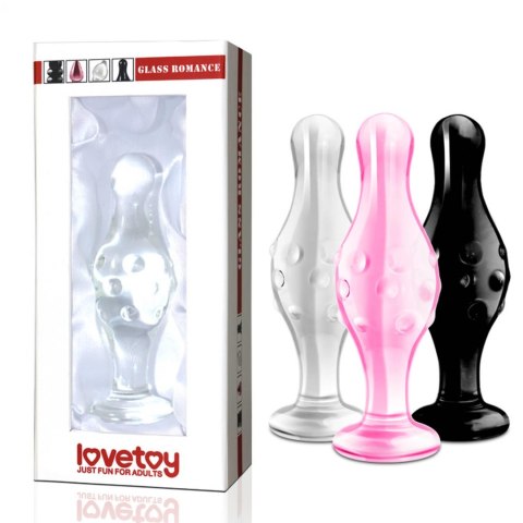 4.5"" Glass Romance Black