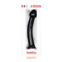 7.5"" Glass Romance Black