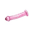 7.5"" Glass Romance Pink