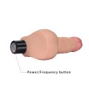 8"" REAL SOFTEE Vibrating Dildo