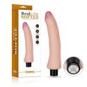 9"" REAL SOFTEE Vibrating Dildo