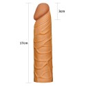 Add 1"" Pleasure X Tender Penis Sleeve Brown