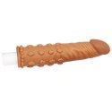 Add 2"" Pleasure X Tender Penis Sleeve Brown