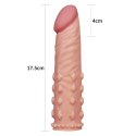 Add 2"" Pleasure X Tender Penis Sleeve Flesh