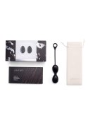 Le Wand Crystal Yoni Eggs Black