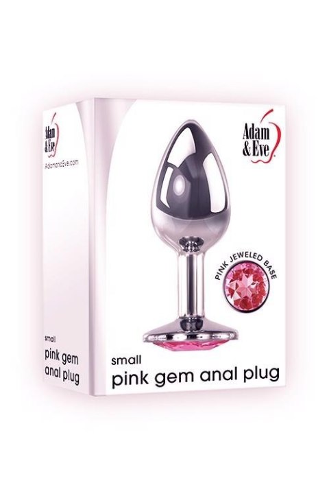 A&E PINK GEM ANAL PLUG SMALL Adam & Eve