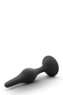 ANAL ADVENTURES PLATINUM SILICONE BEGINNER PLUG LARGE BLACK Blush